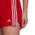 Spodenki damskie adidas Woven 3-Stripes Sport Shorts czerwone GN3108