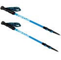 Kijki trekkingowe Spokey Carbon niebiesko-czarne 927900