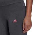 Legginsy damskie adidas Essentials High-W szare H07783