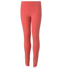 Legginsy dla dzieci Puma Alpha Leggings G pomarańczowe 586176 42