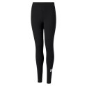 Legginsy dla dzieci Puma ESS Logo Leggings czarne 587035 01