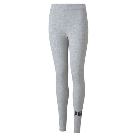 Legginsy dla dzieci Puma ESS Logo Leggings jasnoszare 587035 04