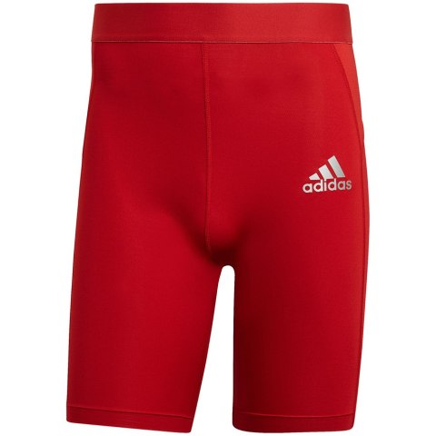 Spodenki męskie adidas Techfit Short Tig czerwone GU7314