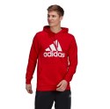 Bluza męska adidas Essentials Big Logo czerwona GV0249