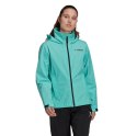 Kurtka damska adidas Terrex Rain RDY niebieska GI7129