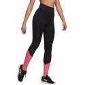 Legginsy damskie adidas Designed To Move Bi czarno-różowe GT0172