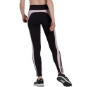 Legginsy damskie adidas Essentials Colorblock czarno-różowe GS6325