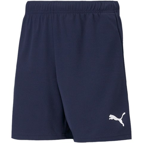 Spodenki dla dzieci Puma teamRISE Short Jr granatowe 704943 06