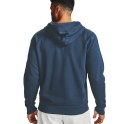 Bluza męska Under Armour Rival Fleece FZ Hoodie granatowa 1357111 408