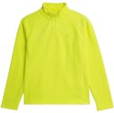 Bluza polarowa dla chłopca 4F limonka HJZ21 JBIMP001 72S