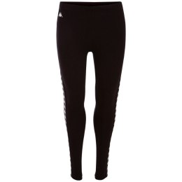 Legginsy damskie Kappa Jannie czarne 310026 19-4006