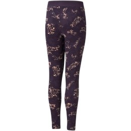 Legginsy Puma Alpha AOP fioletowe 589243 16