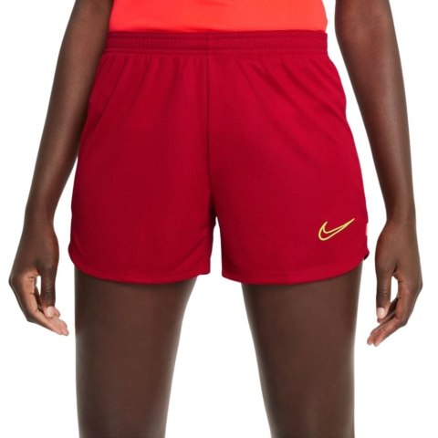 Spodenki damskie Nike Df Academy 21 Short K czerwone CV2649 687