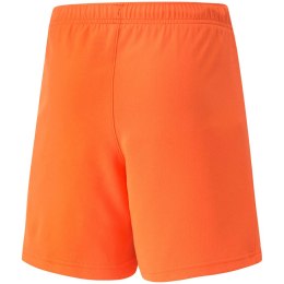 Spodenki dla dzieci Puma teamRISE Short Jr pomarańczowe 704943 08