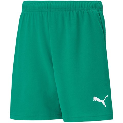 Spodenki dla dzieci Puma teamRISE Short Jr zielone 704943 05