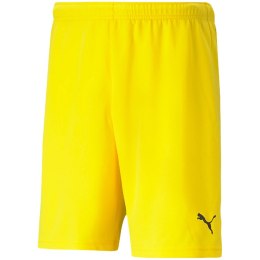 Spodenki męskie Puma teamRISE Short Cyber żółte 704942 07