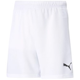 Spodenki dla dzieci Puma teamRISE Short Jr białe 704943 03