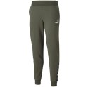 Spodnie damskie Puma power Pants FL cl Grape Lea zielone 589546 44