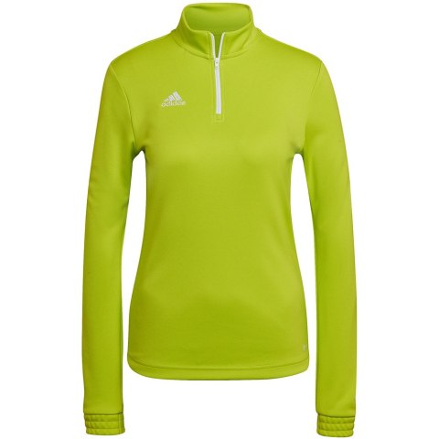 Bluza damska adidas Entrada 22 Top Training limonkowa HC5052