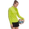 Bluza damska adidas Entrada 22 Top Training limonkowa HC5052