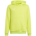 Bluza dla dzieci adidas Entrada 22 Hoody limonkowa HC5069