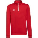 Bluza dla dzieci adidas Entrada 22 Tr Top czerwona H57550