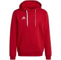 Bluza męska adidas Entrada 22 Hoody czerwona H57514