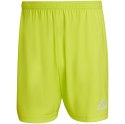 Spodenki męskie adidas Entrada 22 limonkowe HC5061