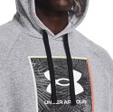 Bluza męska Under Armour UA Rival Flc Graphic Hoodie szara 1370349 011