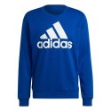 Bluza męska adidas Essentials Big Logo niebieska HE1840