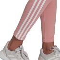 Legginsy damskie adidas Loungwear Essentials 3-Stripes różowe HD1828