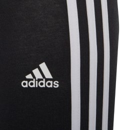 Legginsy dla dzieci adidas Essentials 3-Stripes Tights czarne H65800