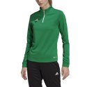 Bluza damska adidas Entrada 22 Top Training zielona HI2131