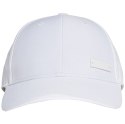 Czapka z daszkiem dla dzieci adidas Lightweight Metal Badge Baseball Cap OSFC biała GM6264