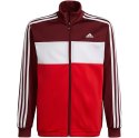 Dres dla dzieci adidas Essentials Track Suit bordowo-czerwony HE9317