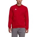 Bluza męska adidas Entrada 22 Sweat Top czerwona HB0577