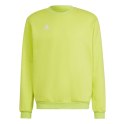 Bluza męska adidas Entrada 22 Sweat Top limonkowa HC5049