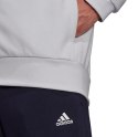 Dres męski adidas Logo Graphic Track Suit szaro-granatowy H61134