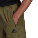 Spodenki męskie adidas AeroReady Designed 2 Move Woven Sport Shorts zielone HC6856