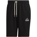 Spodenki męskie adidas Essentials Feelcomfy French Terry Shorts czarne HE1815