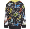 Bluza dla dzieci adidas Disney Mickey Mouse czarno-kolorowa HK4695