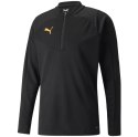 Bluza męska Puma individualFINAL 1/4 Zip Training czarna 657950 45