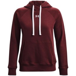 Bluza damska Under Armour Rival Fleece HB Hoodie czerwona 1356317 690