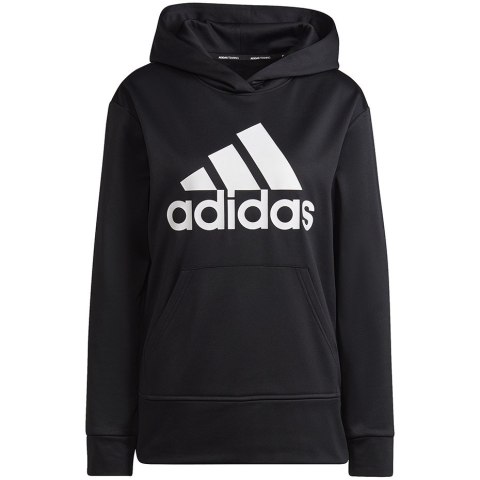 Bluza damska adidas Aeroready Big Logo Hoodie czarna HD3906