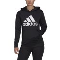 Bluza damska adidas Aeroready Big Logo Hoodie czarna HD3906