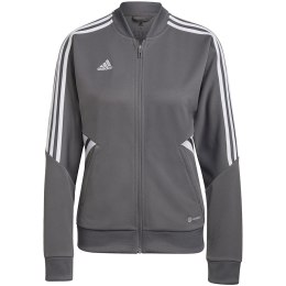 Bluza damska adidas Condivo 22 Track Jacket Full Zip szaro-biała HD2280