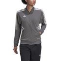 Bluza damska adidas Condivo 22 Track Jacket Full Zip szaro-biała HD2280