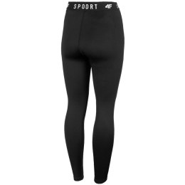 Legginsy funkcyjne damskie 4F głęboka czerń H4Z22 SPDF351 20S