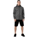 Kurtka męska 4F softshell średni szary melanż H4Z22 SFM350 24M