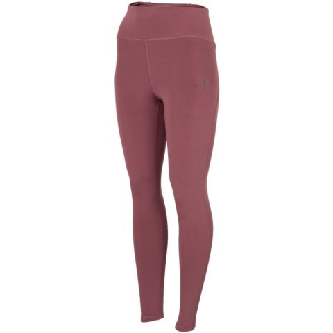 Legginsy funkcyjne damskie 4F burgund H4Z22 SPDF011 60S